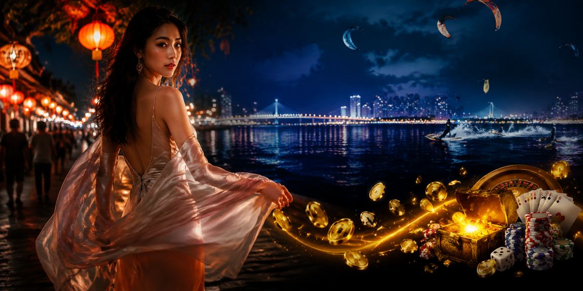Không khí sôi động của casino và cá cược tại chợ đêm Sài Gòn